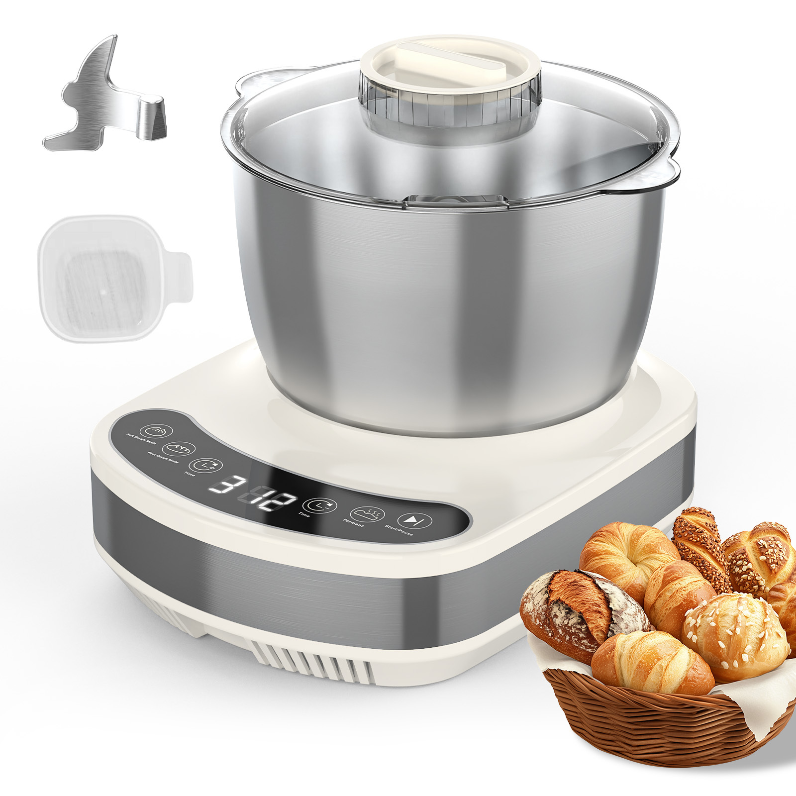 TEMU Dough Maker Machine 7l With Function