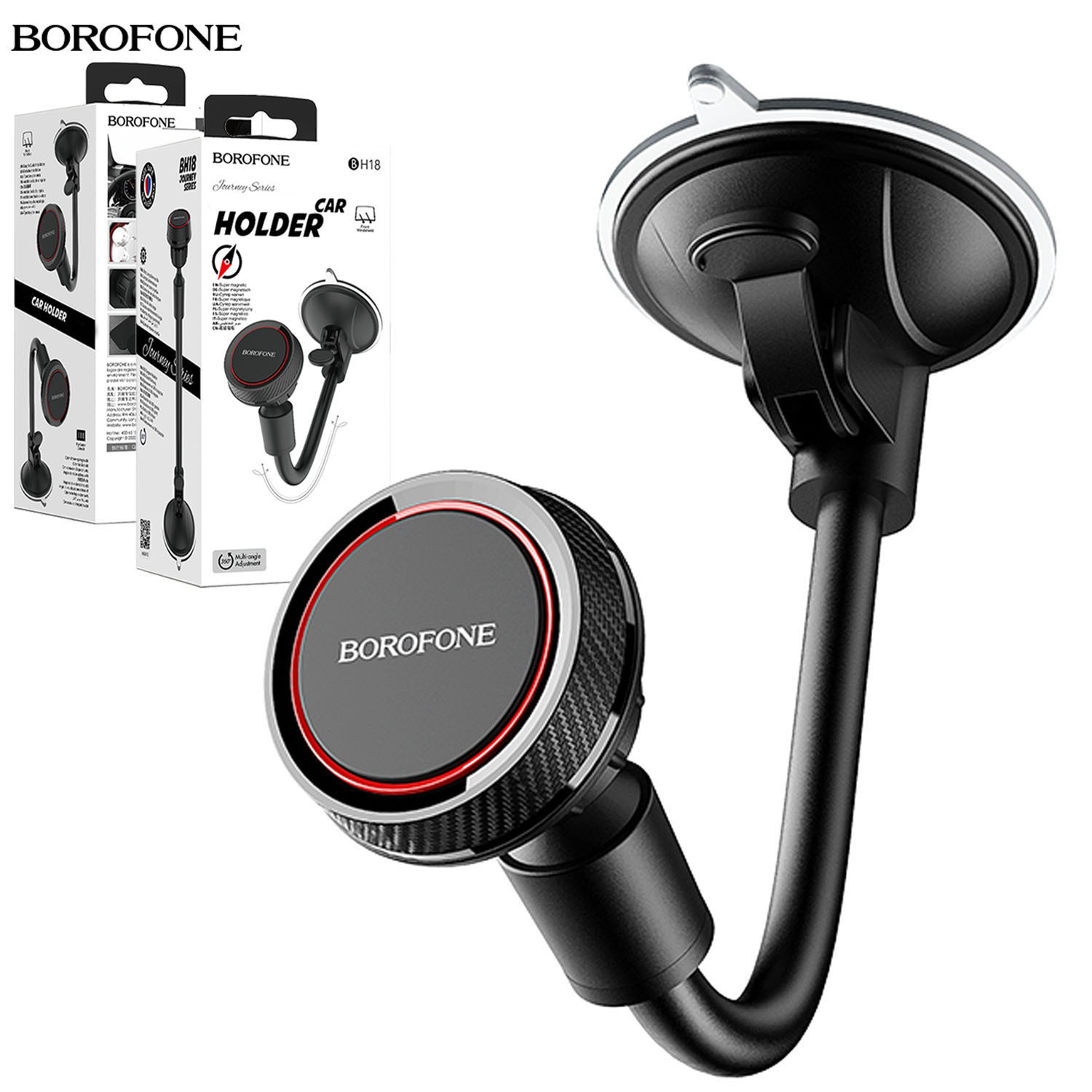 TEMU [strong Suction Cup] Borofone Bh18 Mobile Phone Holder [ Compatible]