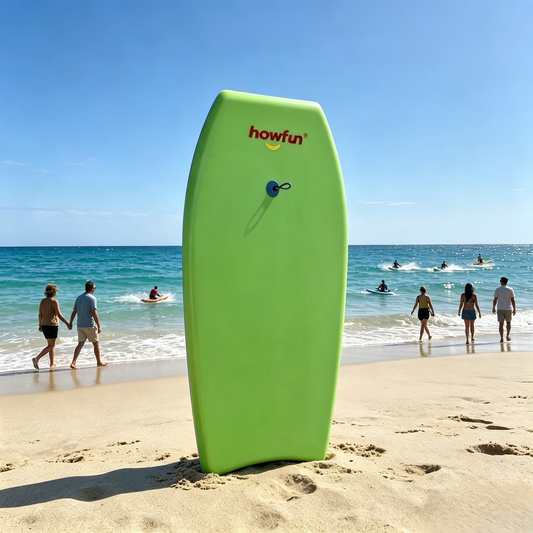 TEMU Xpe-310 Hf196912 41-inch Adult And Beginner Bodyboard, Lightweight And Portable, Used As A Beach Surfboard Or Swimming Training , Made Of Xpe