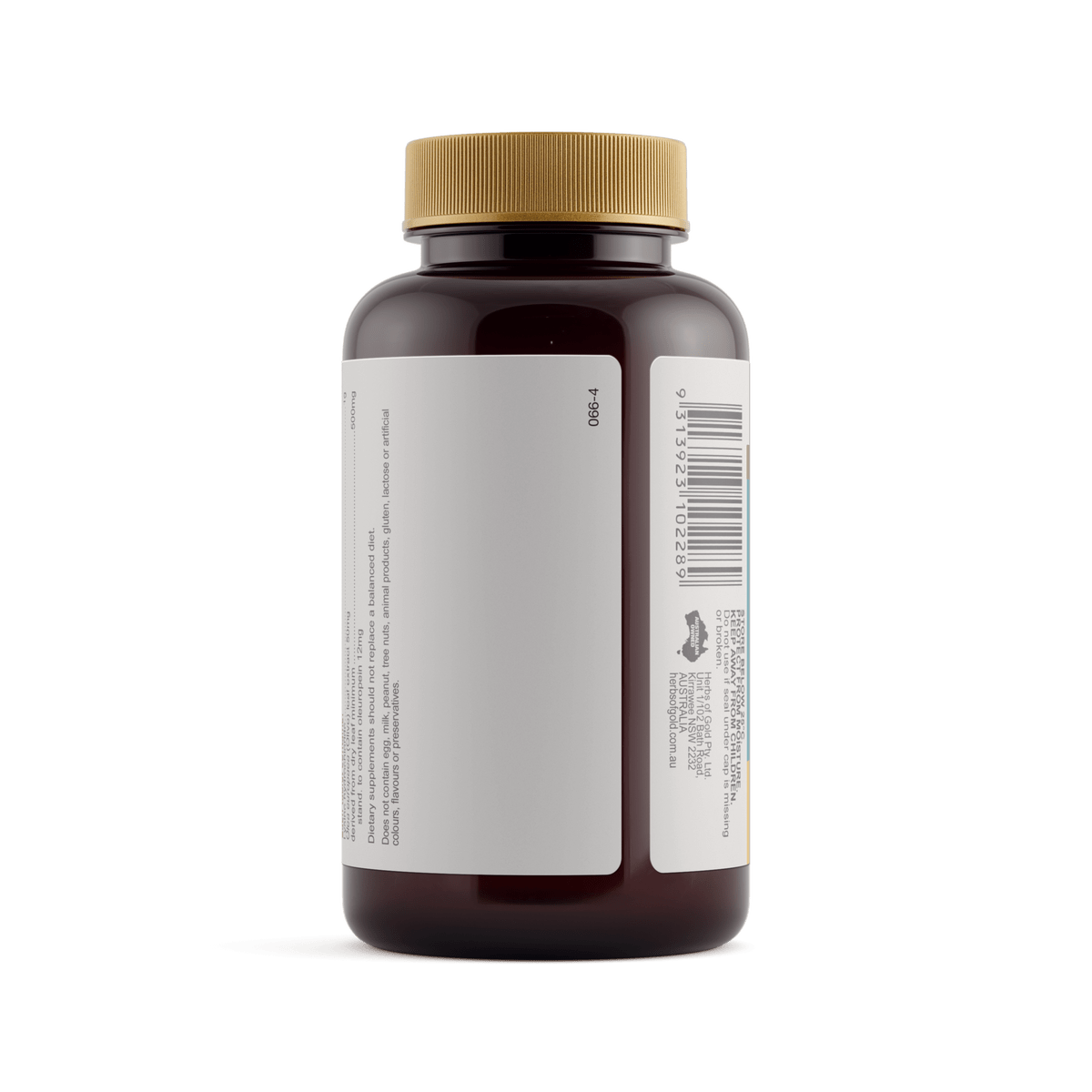 Herbs of Gold Lysine 1000 + Olive Leaf 100 Tablets