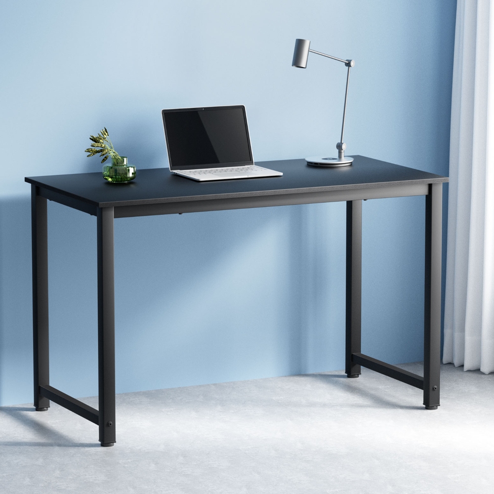 TEMU Artiss Computer Desk Home Office Study Table Laptop Pc Desks Black 120cm