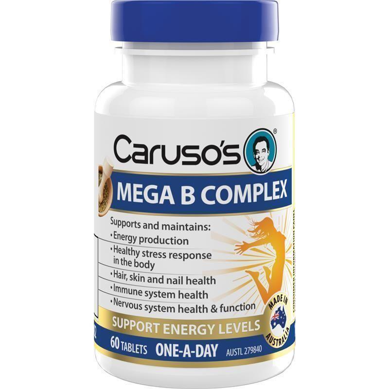 Caruso's Mega B Complex 60 Tablets