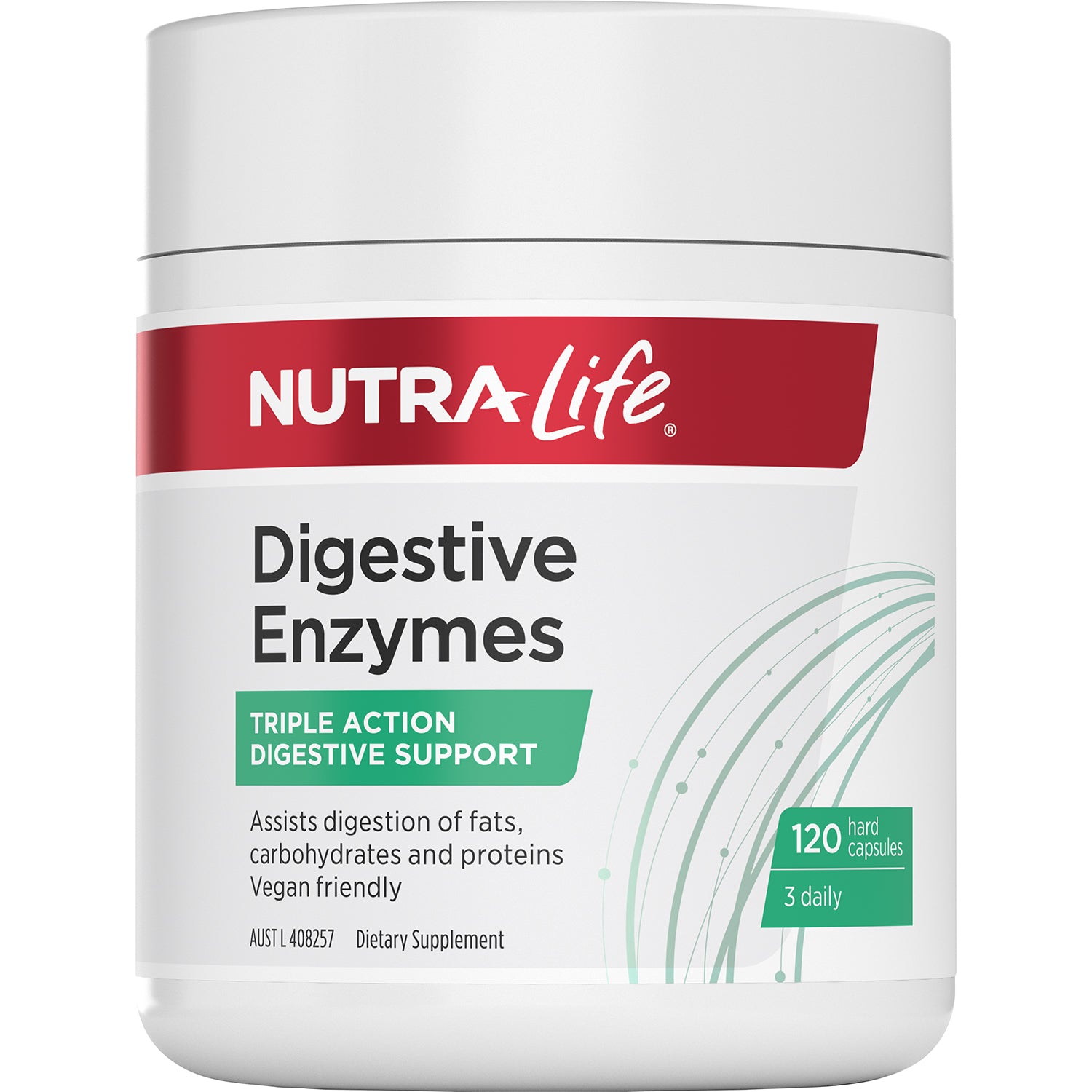 NURALIFE Digestive Enzymes 120caps
