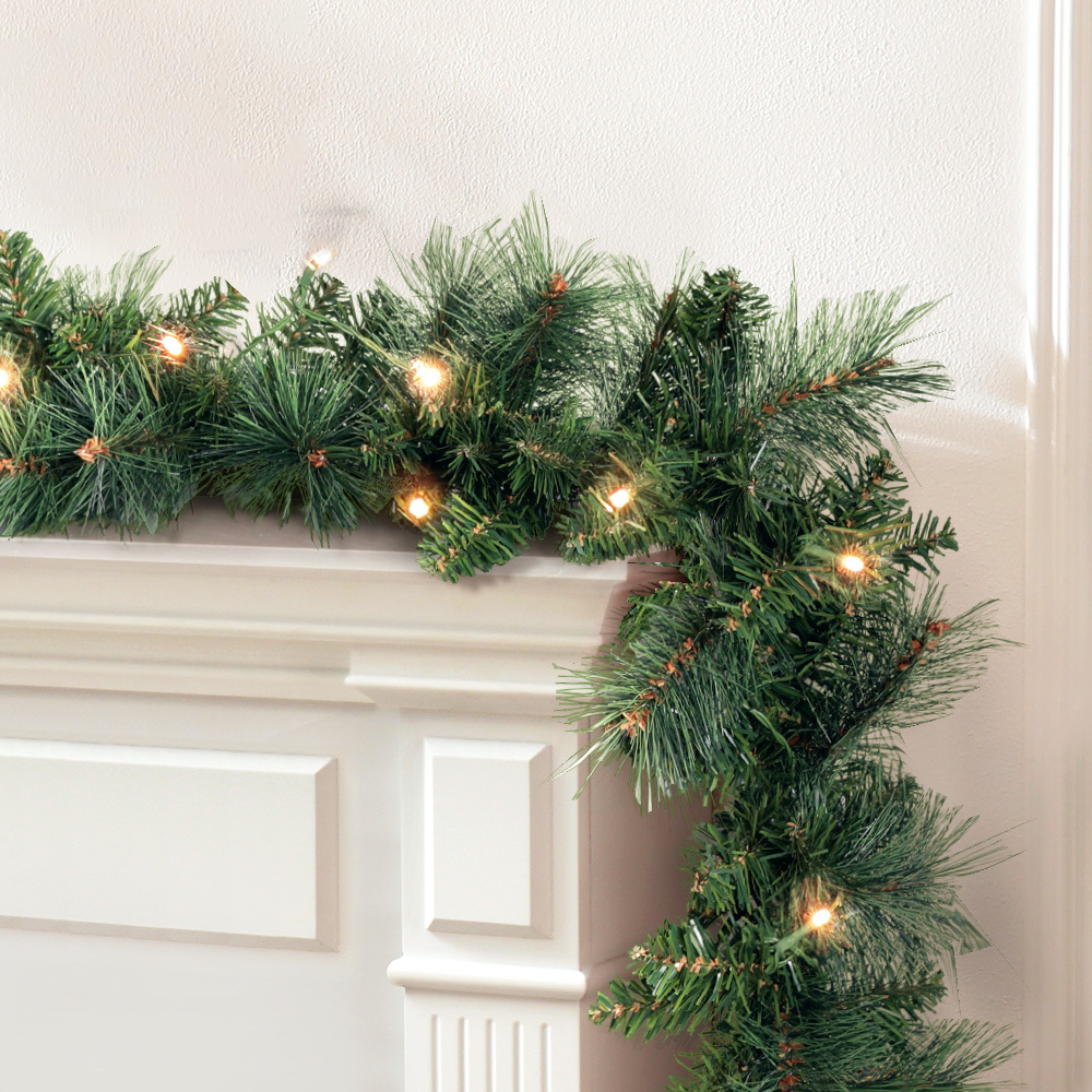 TEMU Jingle Christmas Garland With Led Lights Party Xmas Decorations