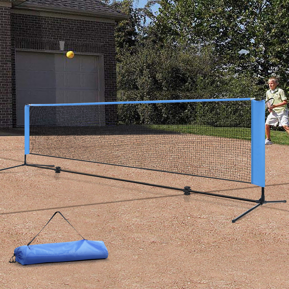 TEMU Everfit 4m Badminton Tennis Net Portable Volleyball Kit Adjustable Height