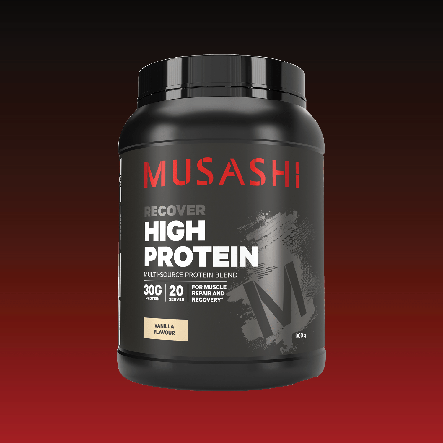 Musashi High Protein Chocolate Milkshake 900g