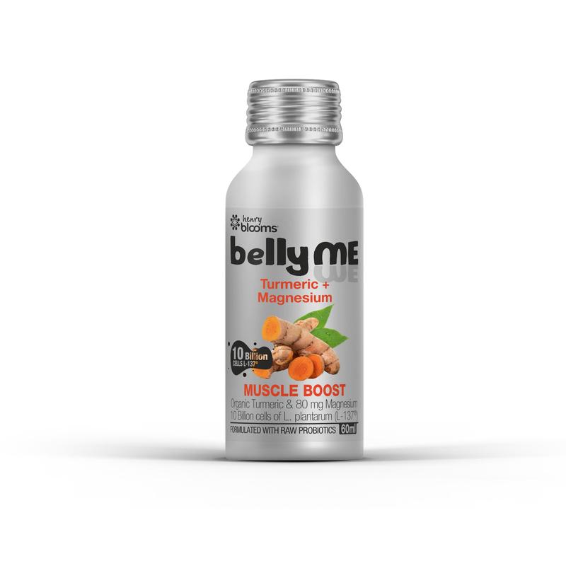 Henry Blooms BellyMe Muscle Boost Turmeric + Magnesium 60 mL