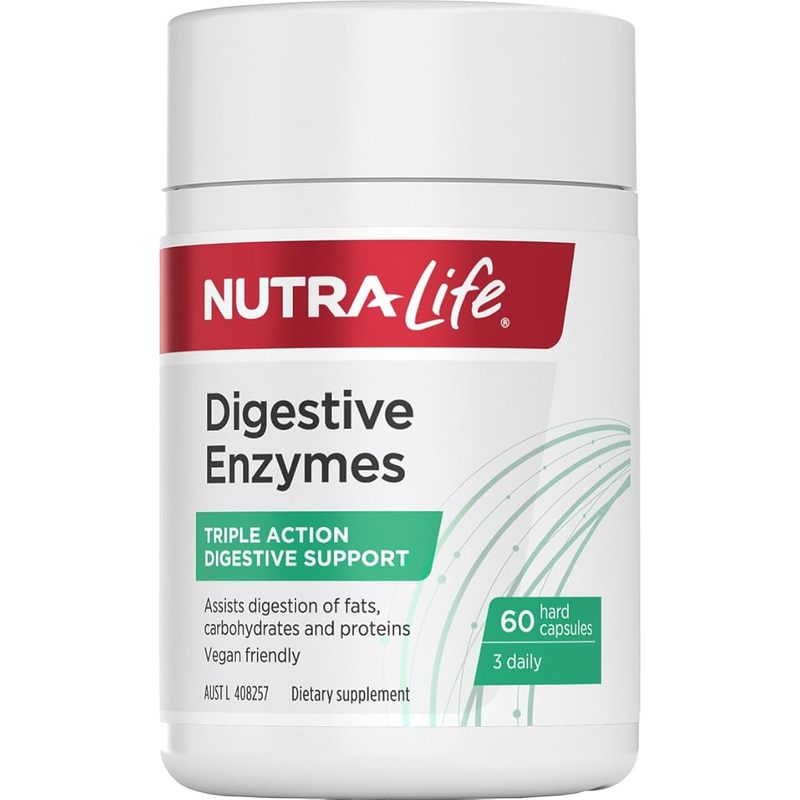 Nutralife Digestive Enzymes, 60 Count