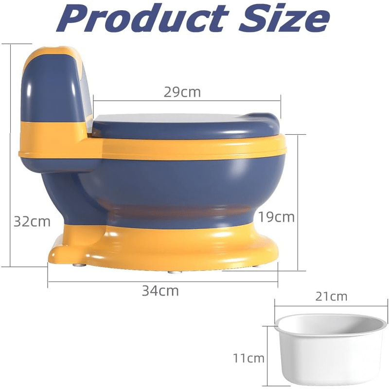 2 in 1 training toilet with wipes storage removable potty pot baby trainer easy to clean realistic toilet for toddler baby kids Product details 2