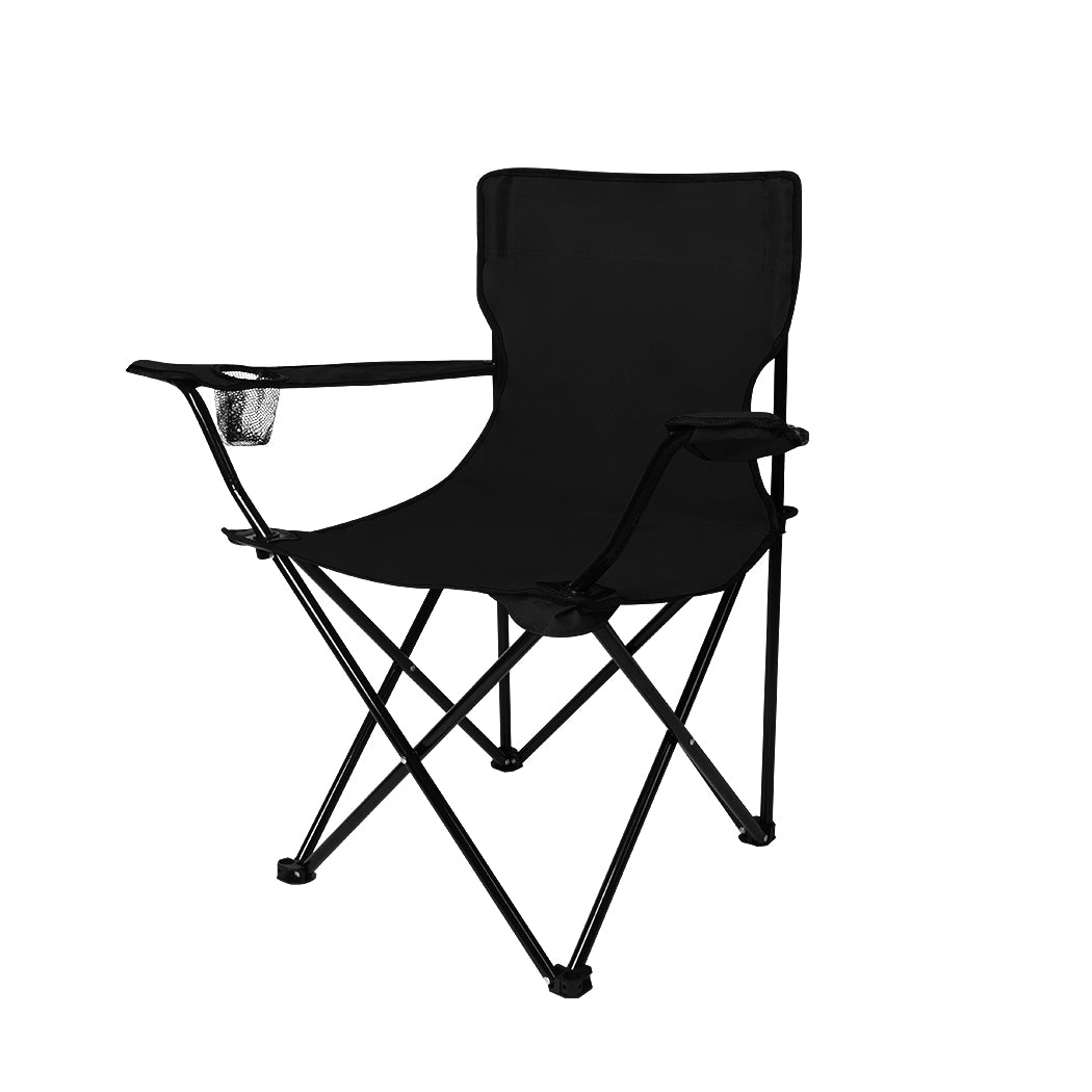 TEMU Camping Chairs Folding Arm Foldable Portable Outdoor Beach Fishing Picnic