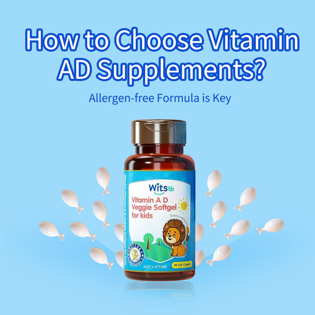 Vitamin AD Softgel (90 Capsules)