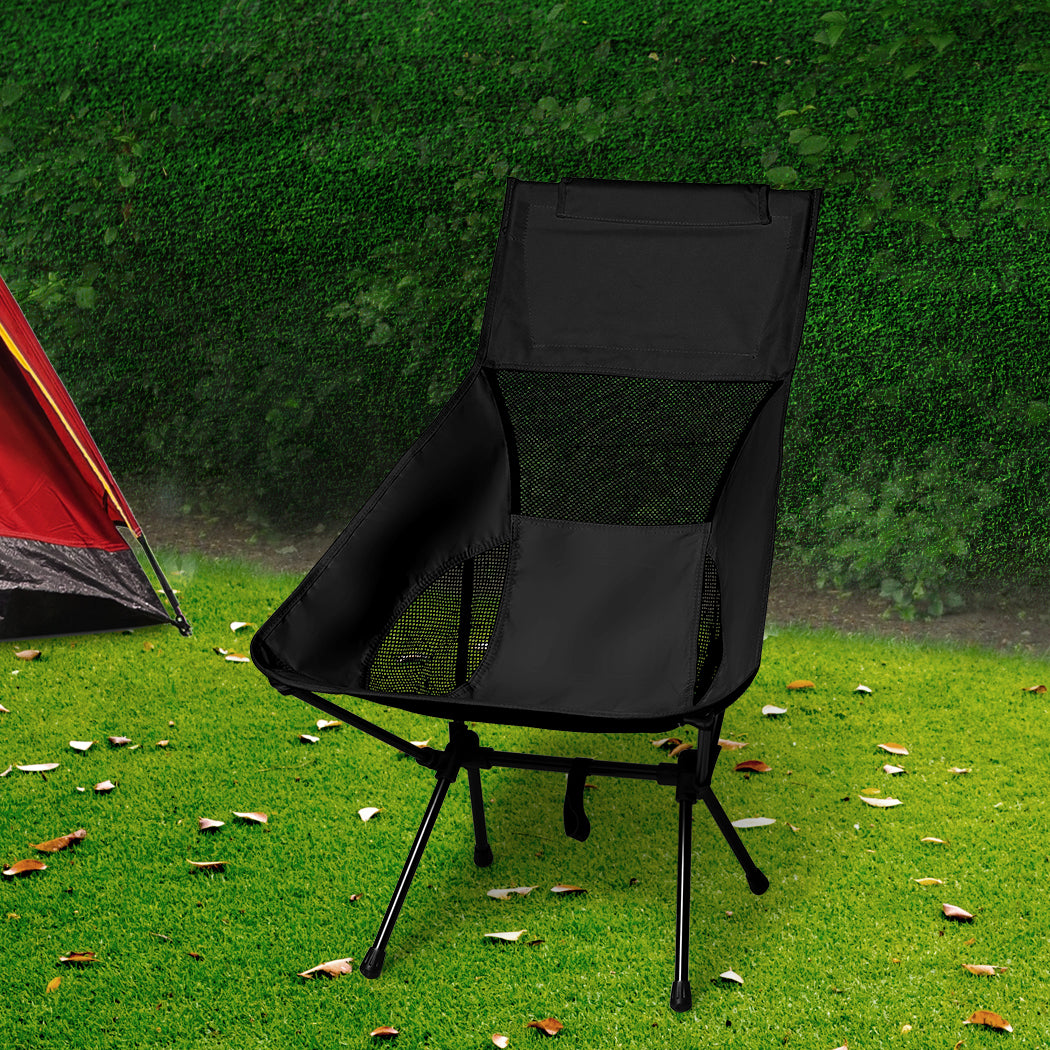 TEMU Portable Camping Chair Lightweight Foldable Outdoor Picnic Chair Heavy Duty Hiking Fishing Travel Seat Compact Backpacking Beach Festival Chair