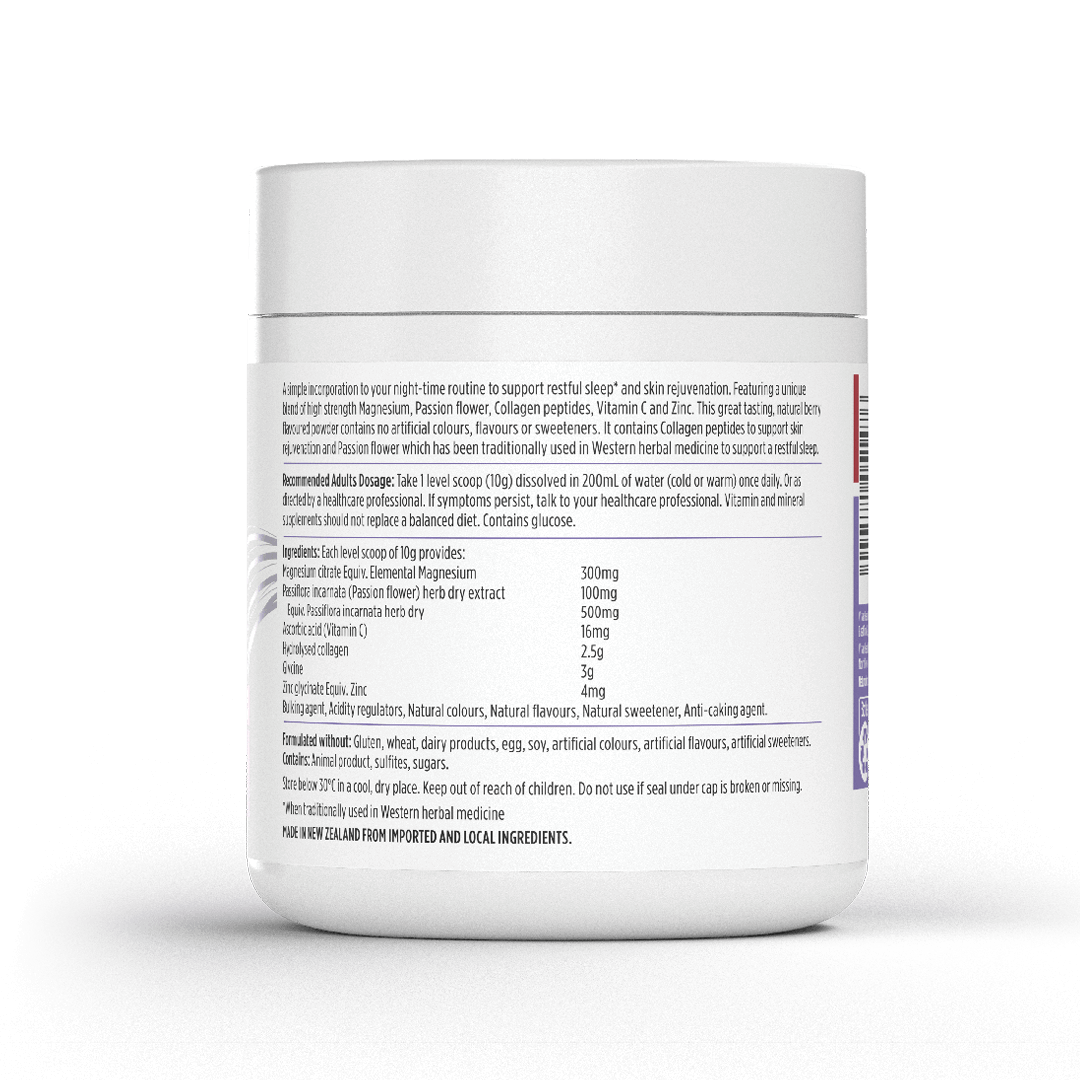 Nutra-Life Magnesium Collagen Berry Flavored Powder 250G