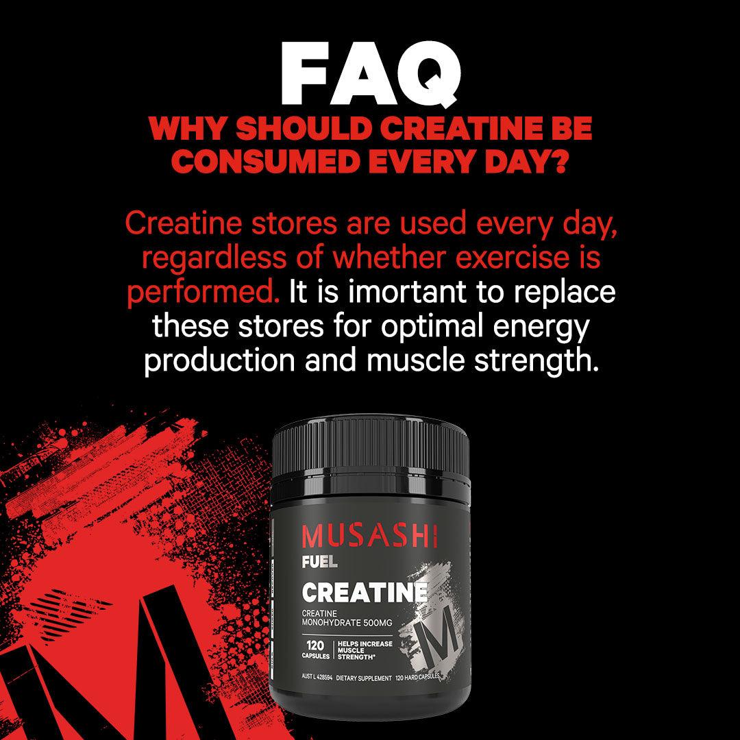 Musashi Creatine 120 Capsules