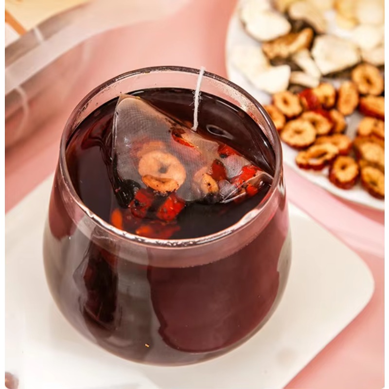 Five Treasure Tea Energy Herbal Tea Honeymoon Herbal Tea Mix for Healthy Liver