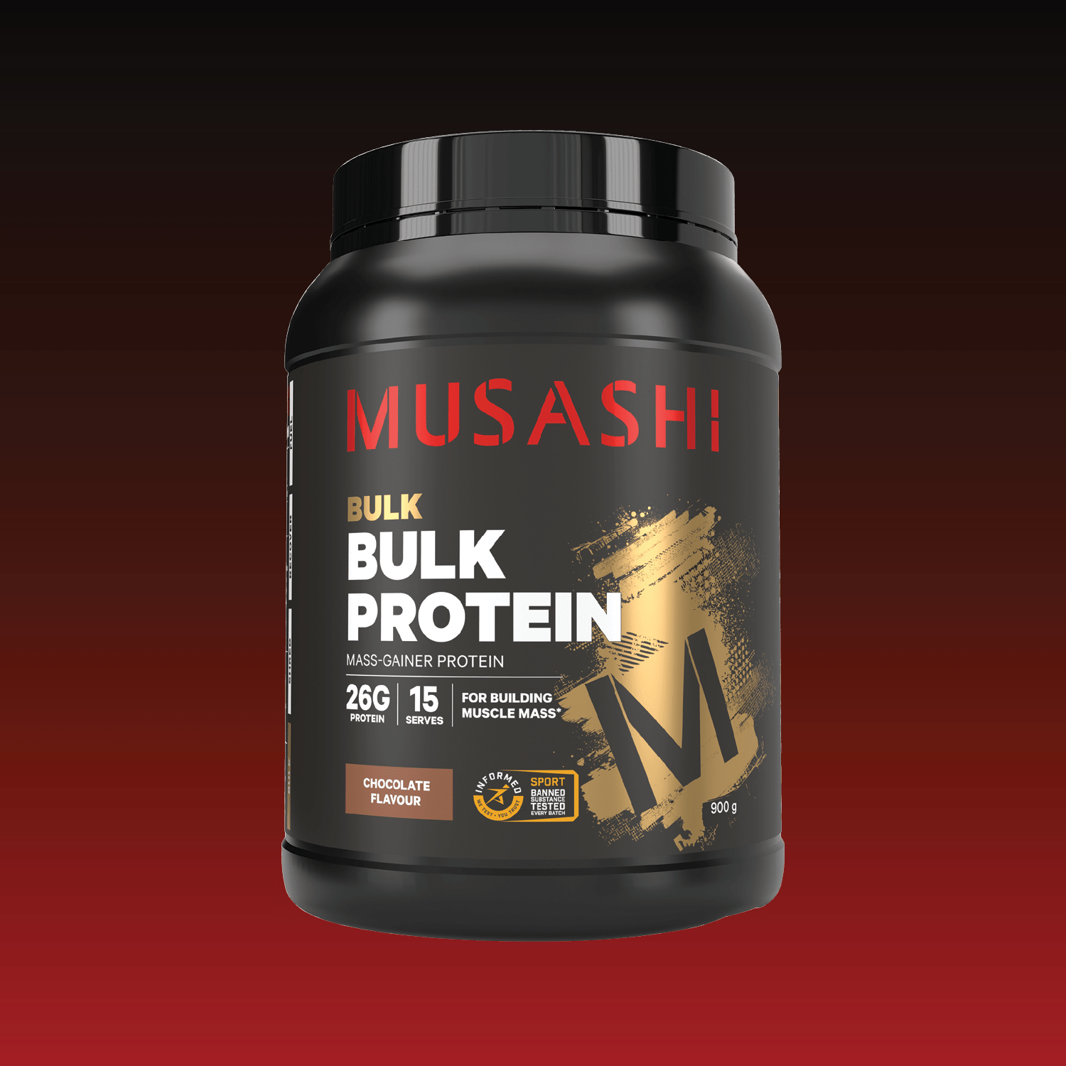 Musashi Bulk Protein Chocolate Milkshake 2kg