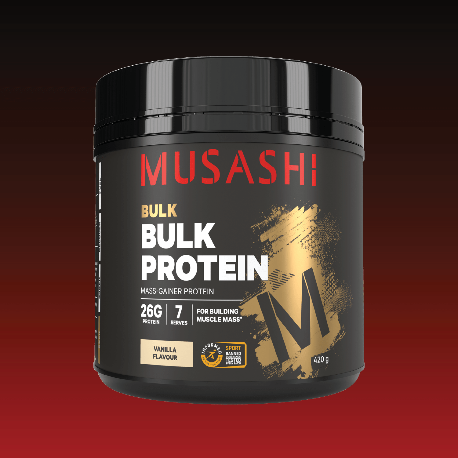 Musashi Bulk Protein Chocolate Milkshake 2kg
