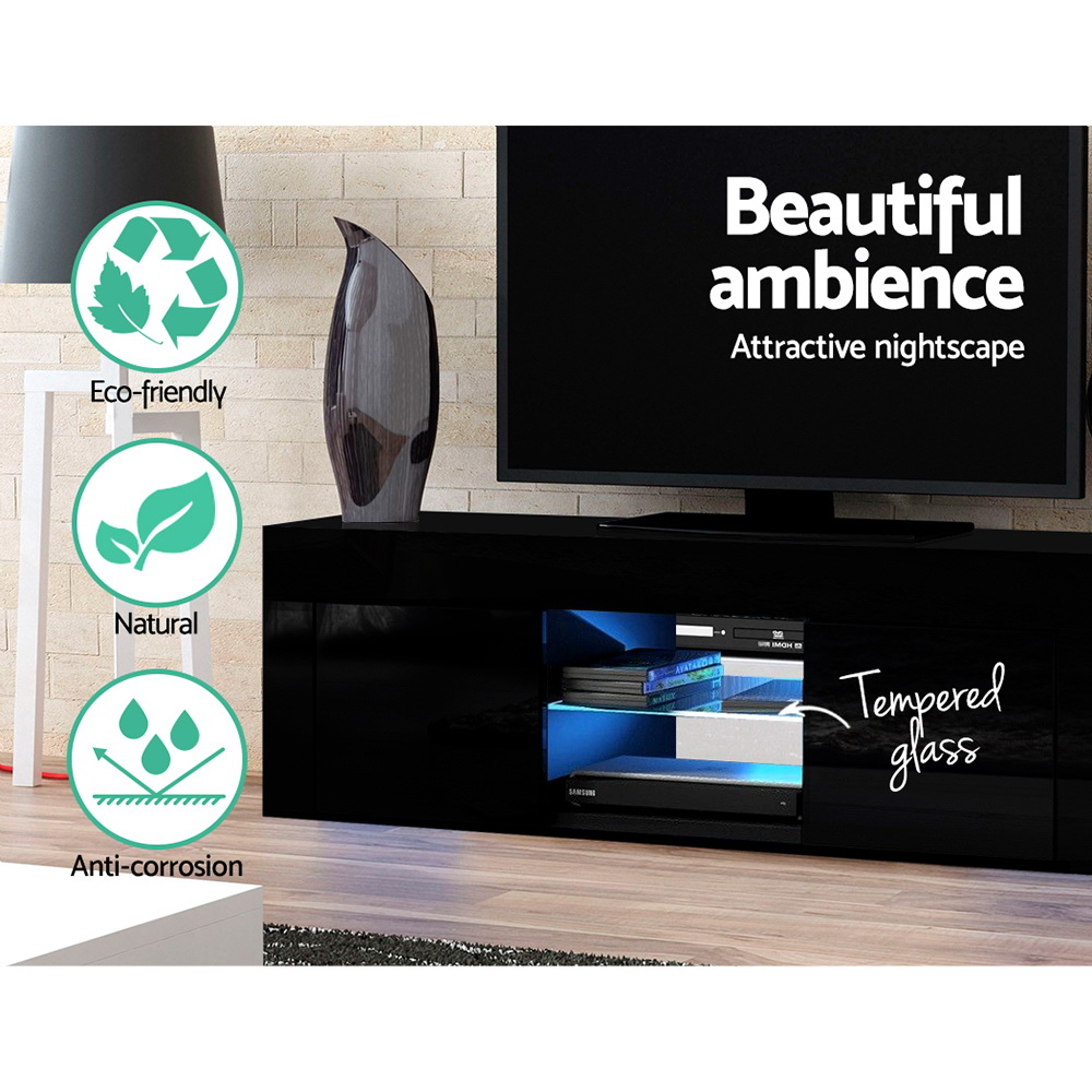   entertainment unit tv cabinet led rgb 130  drawers   Product details 5