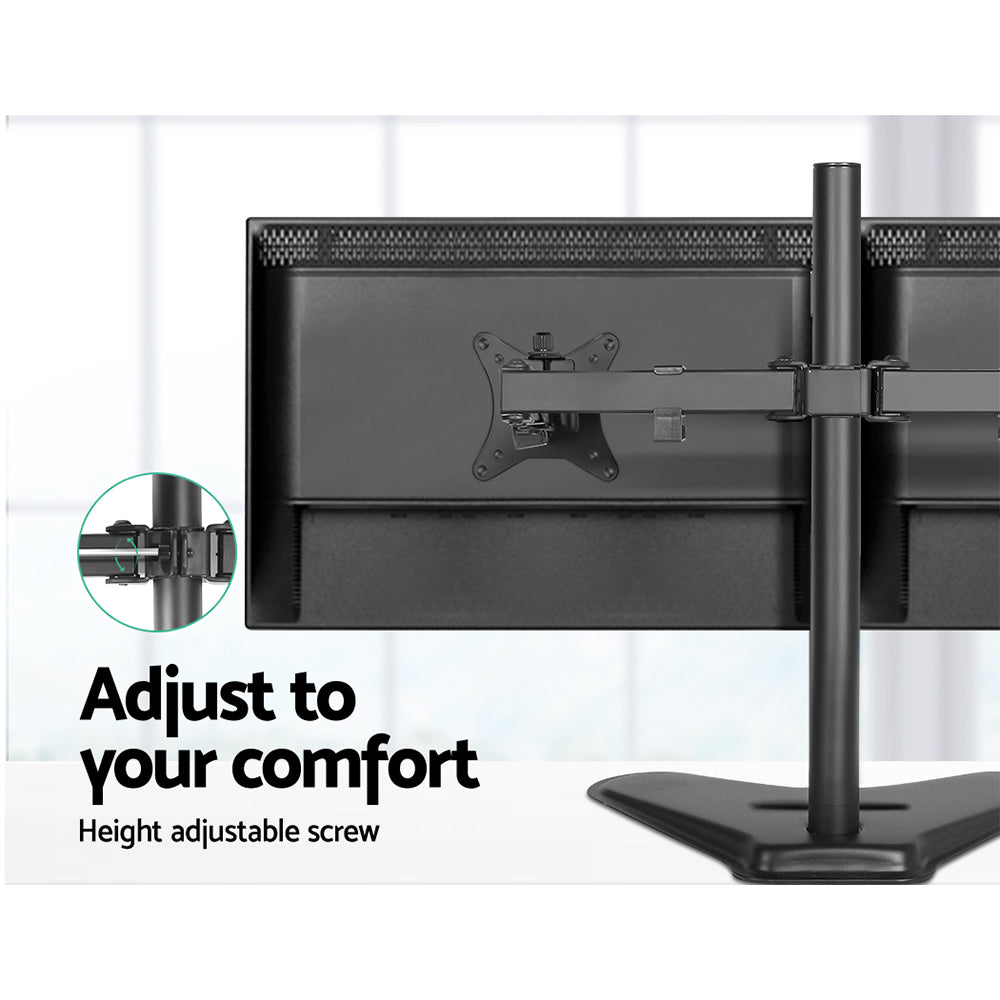 TEMU Monitor Arm Stand Dual Black
