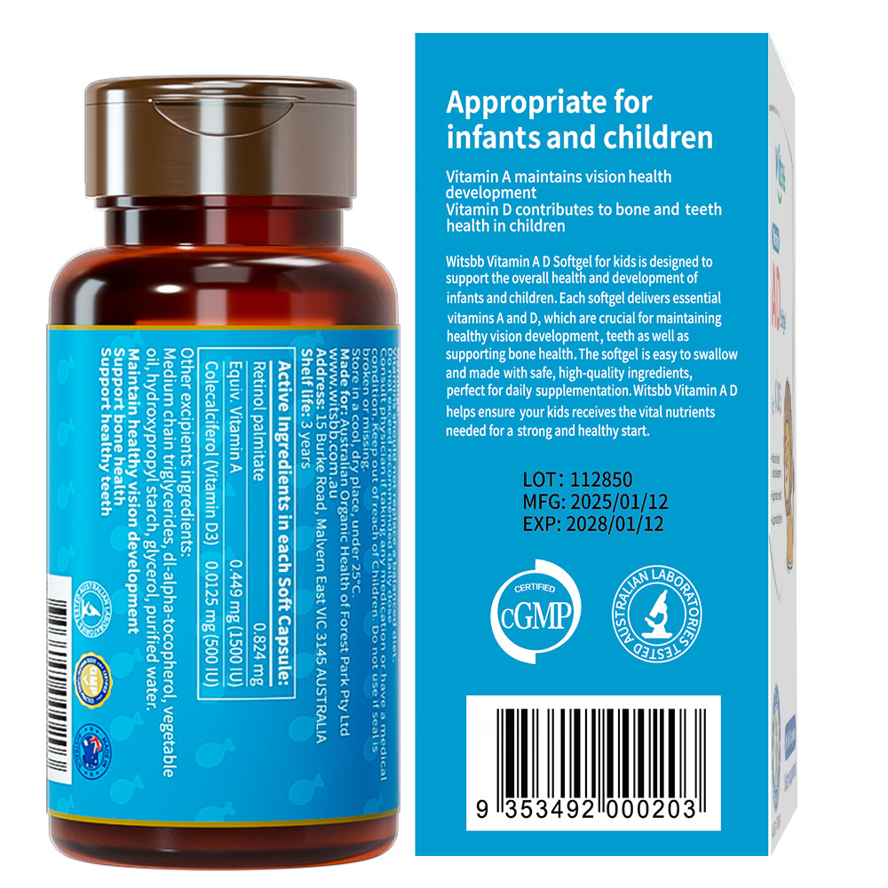Vitamin AD Softgel (90 Capsules)