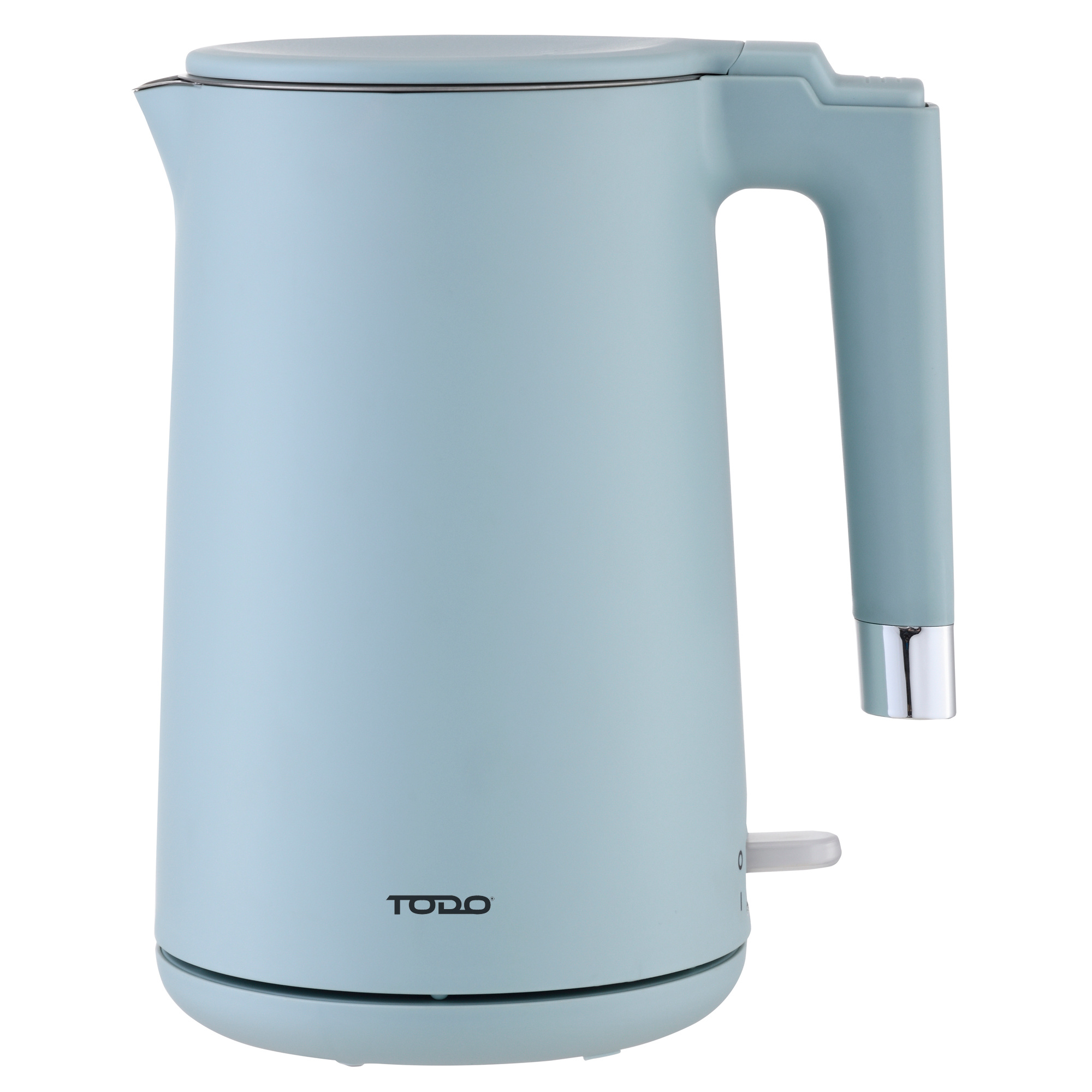 TEMU 1.7l Electric Cordless Kettle Stainless Steel Sus304 Inner Jug - Blue