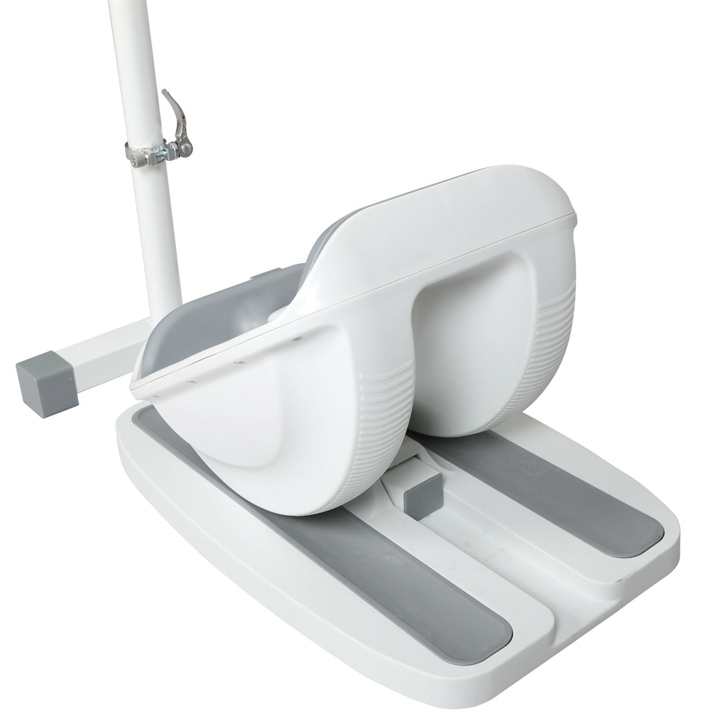 Centra Adjustable Slant Board Calf Stretcher with Handle & Phone Holder, Non-Slip Leg Stretch Board, Portable Home Fitness Stretching Equipment, 250kg Load – White - Image 8