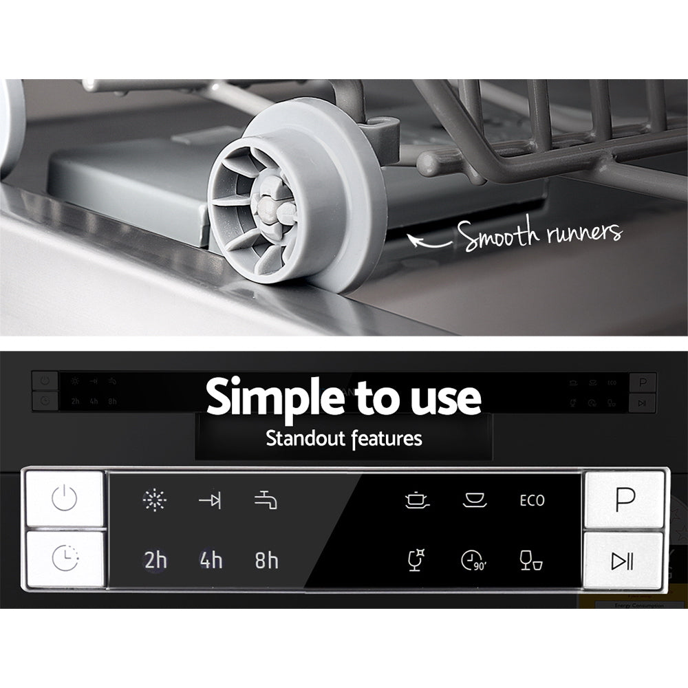 TEMU 8 Settings Benchtop Dishwasher