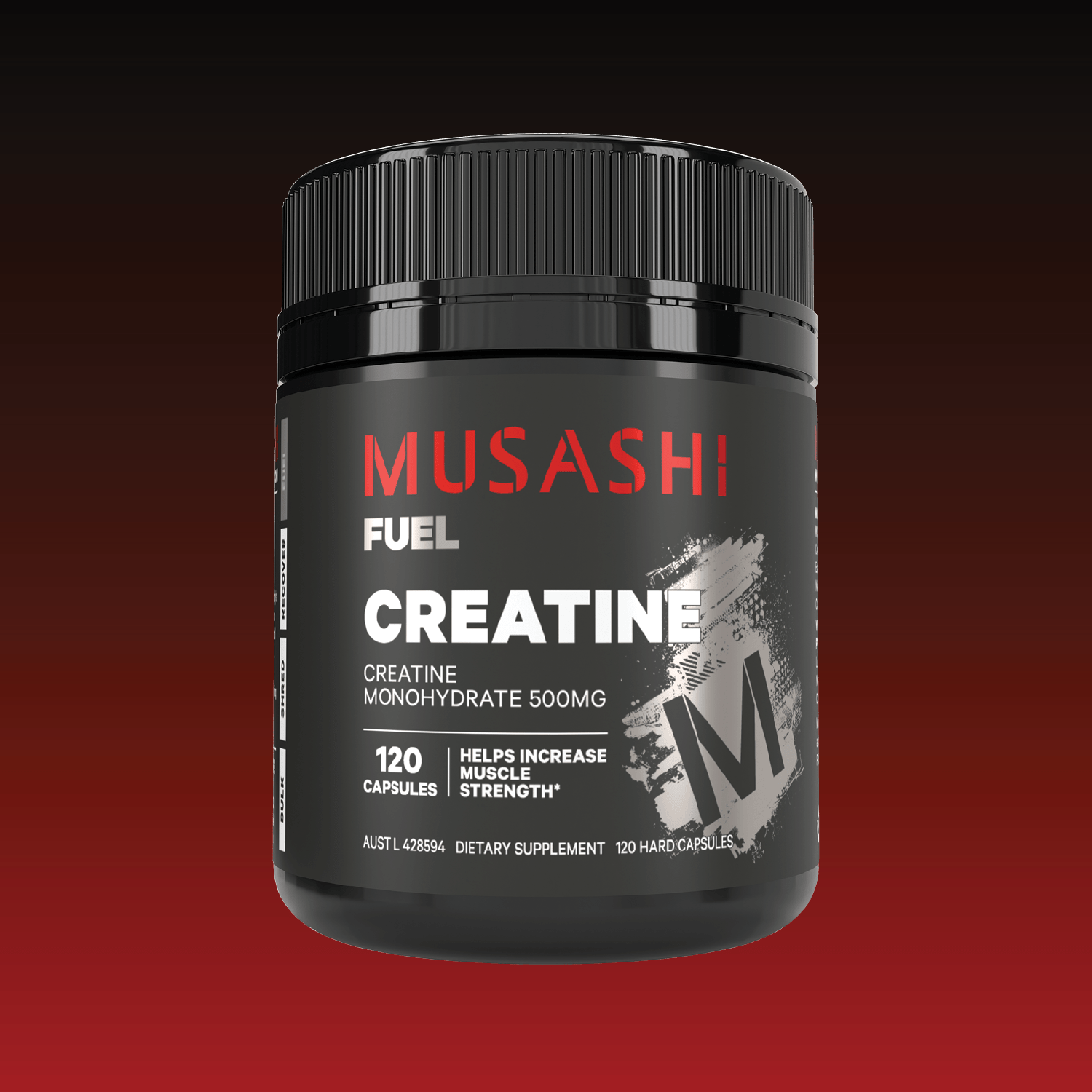 Musashi Creatine 120 Capsules