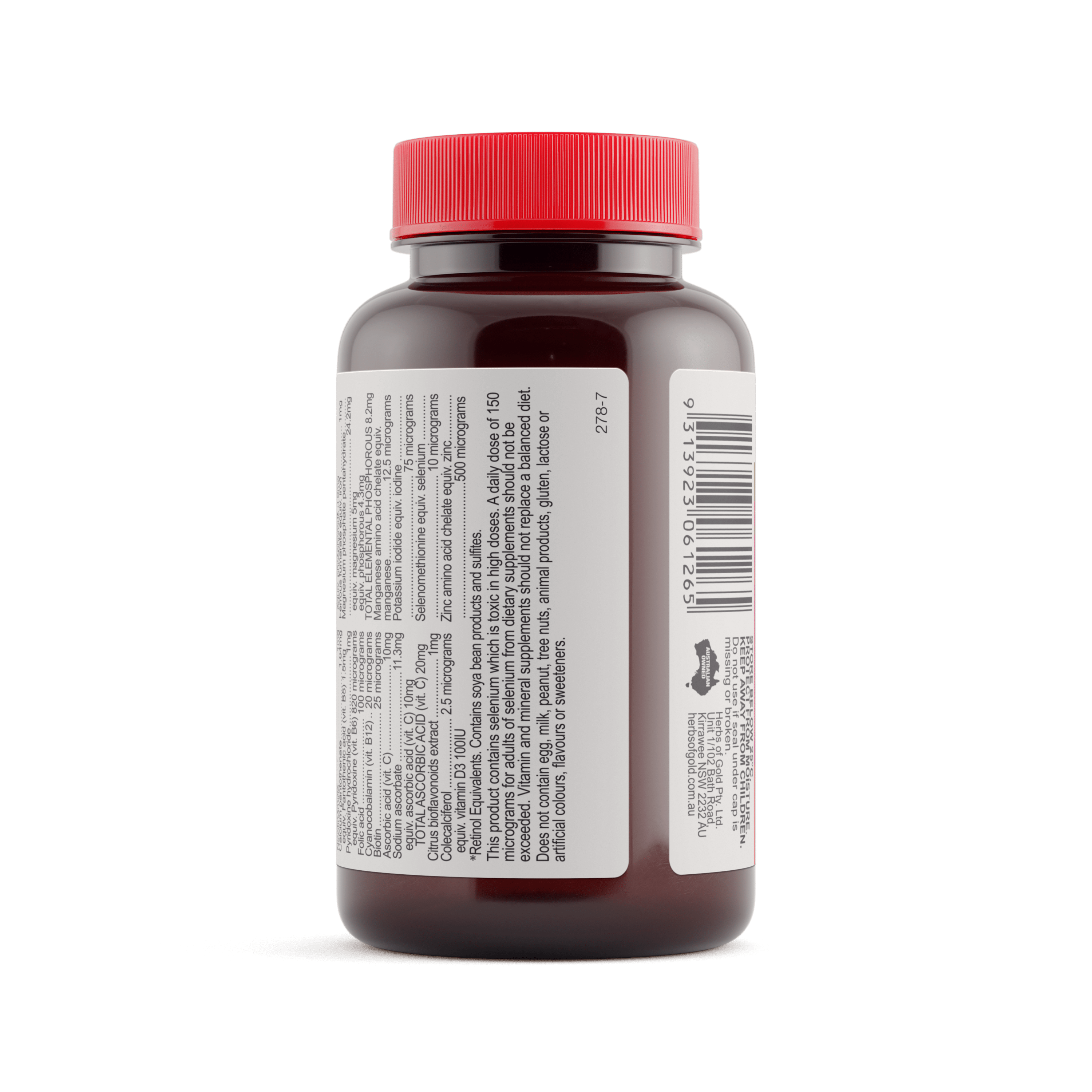 Herbs of Gold Children's Multi Care 60 Tablets