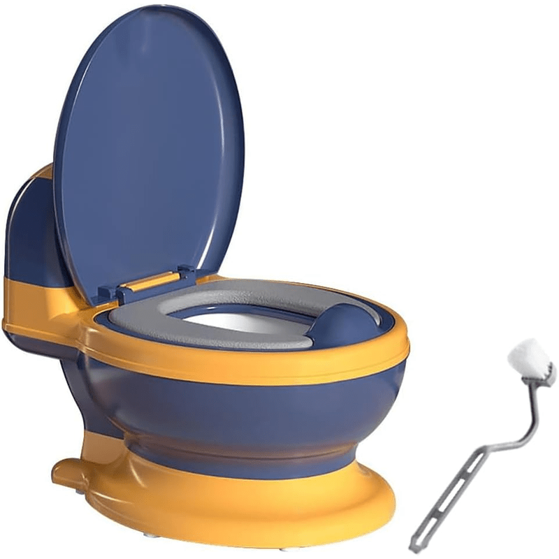 2 in 1 training toilet with wipes storage removable potty pot baby trainer easy to clean realistic toilet for toddler baby kids Product details 3