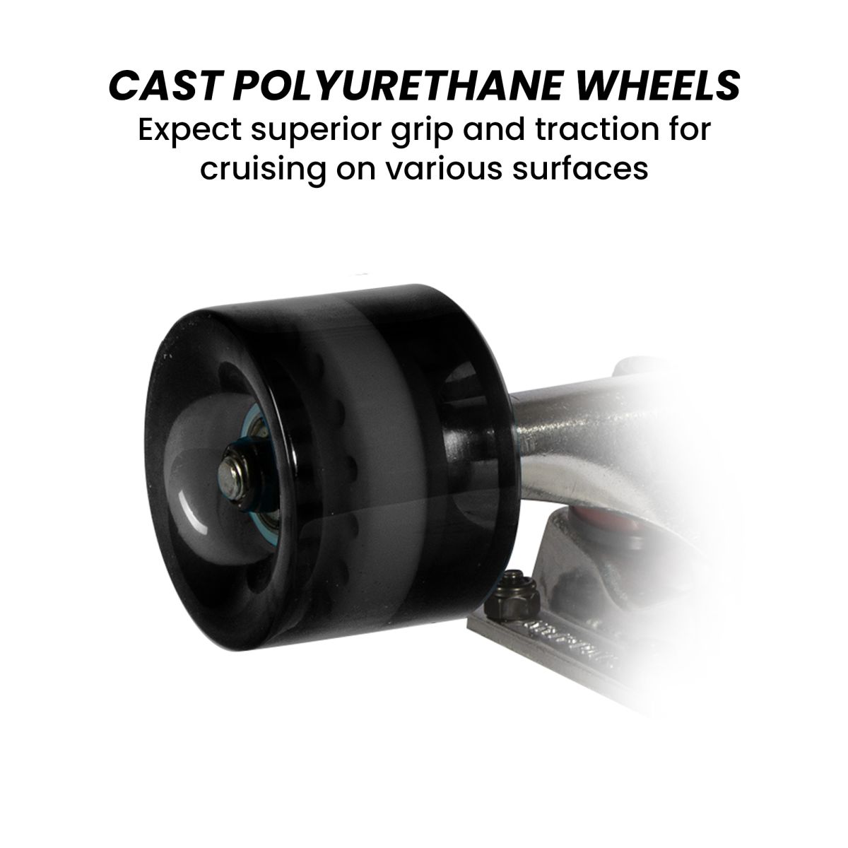 Kryptonics 26-inch Skateboard Mini Cutaway Cruiser Board - 89 IS Fine