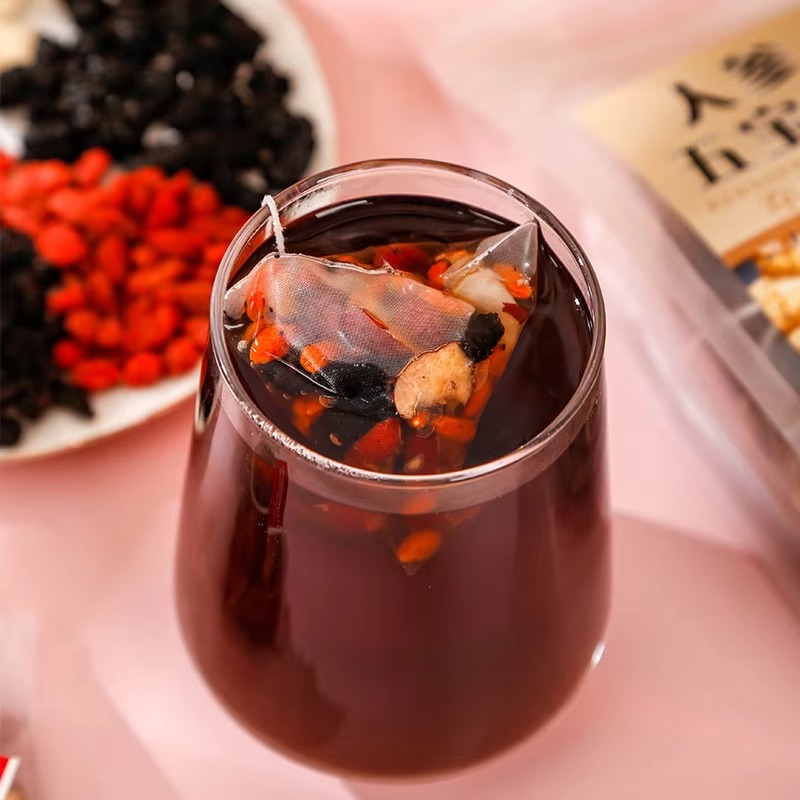 Five Treasure Tea Energy Herbal Tea Honeymoon Herbal Tea Mix for Healthy Liver