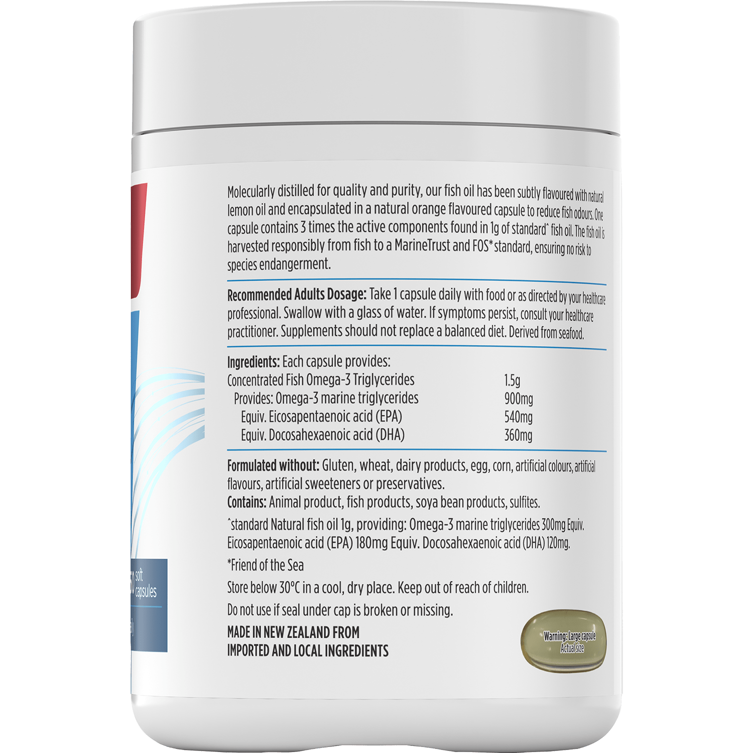 NUTRALIFE OMEGA 3 TRIPLE STRENGTH 150caps