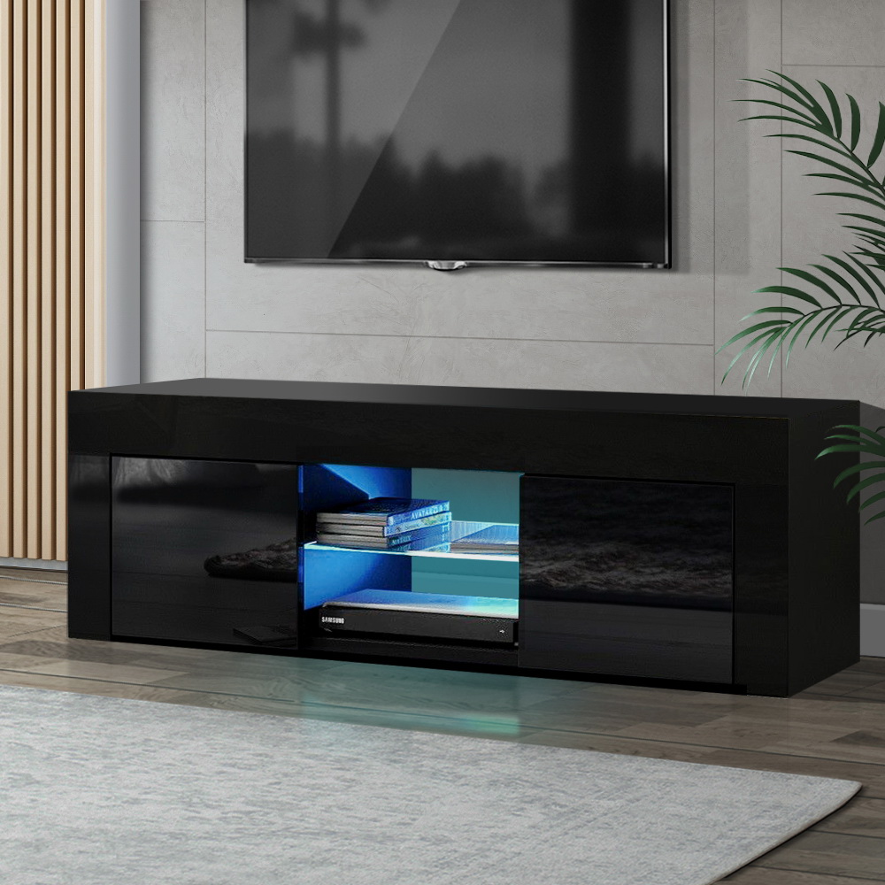   entertainment unit tv cabinet led rgb 130  drawers   Product details 0