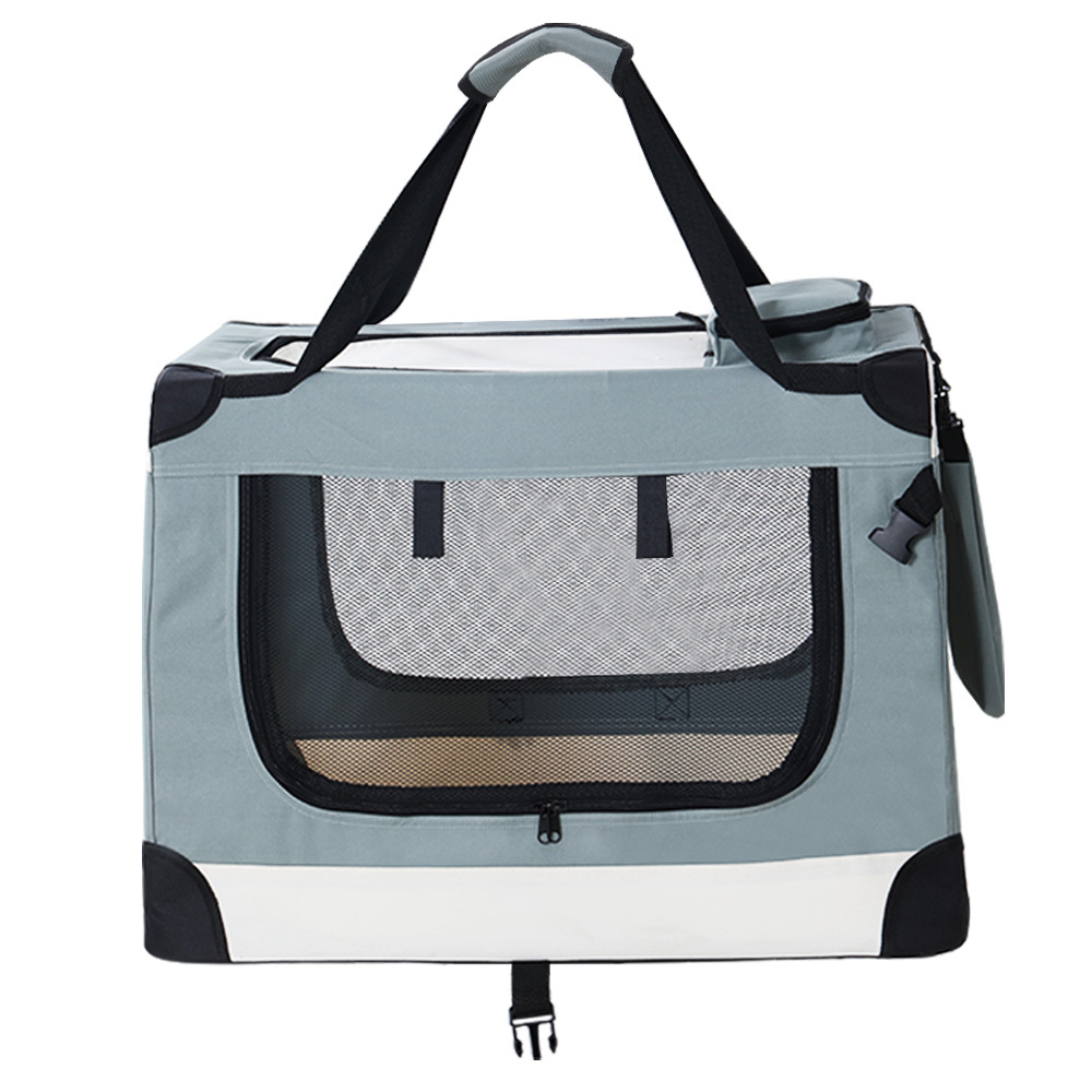 i.Pet Pet Carrier 90cm x 61cm x 65cm Soft Crate Dog Cat Travel Portable Cage Kennel Foldable 2XL