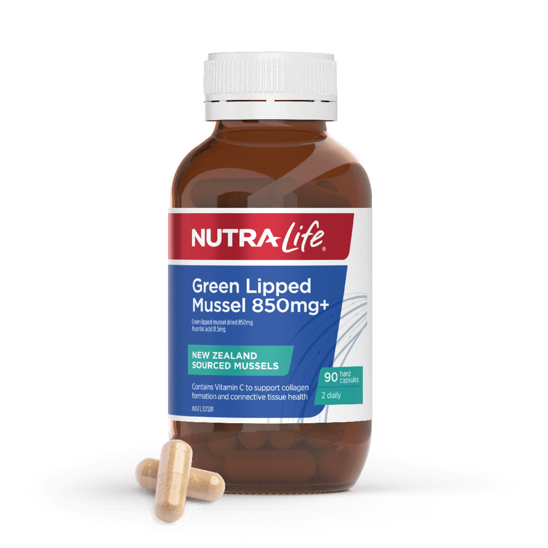 Nutra-Life Green Lipped Mussel 850mg 90 Capsules