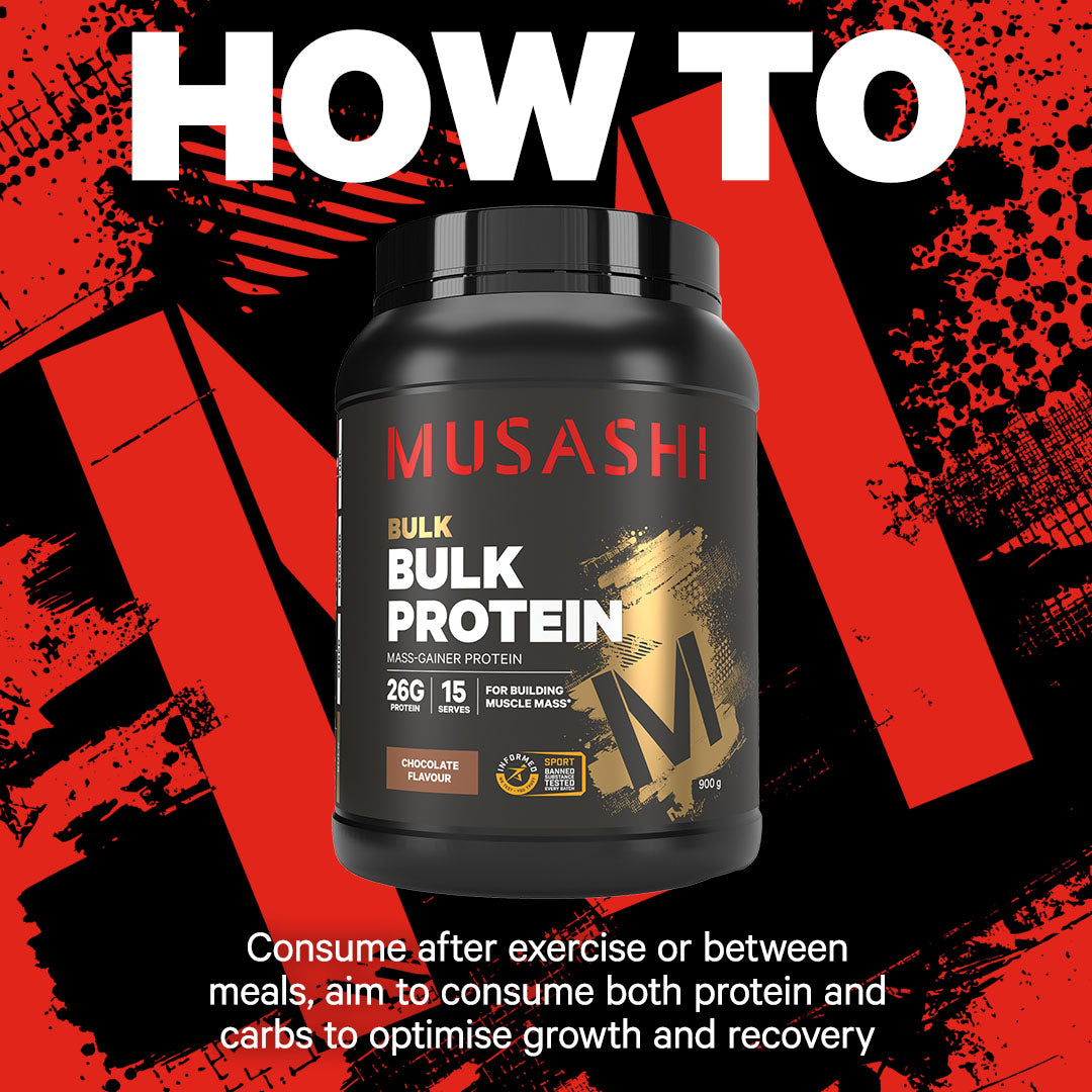 Musashi Bulk Protein Chocolate Milkshake 2kg