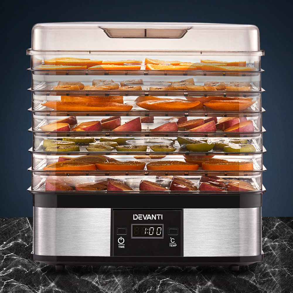TEMU In Front Of 7 Trays Food Dehydrator