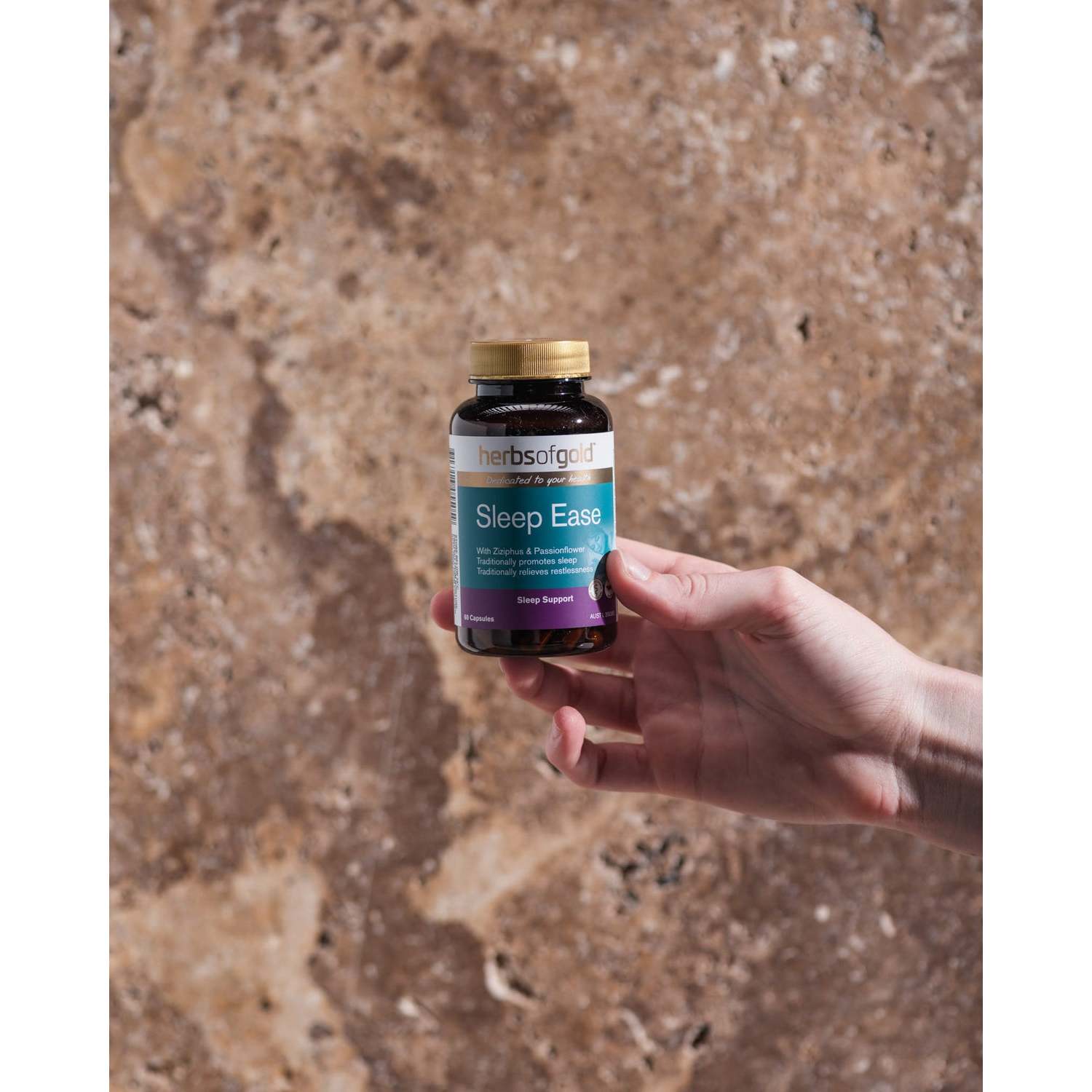Herbs of Gold Sleep Ease 60 Capsules