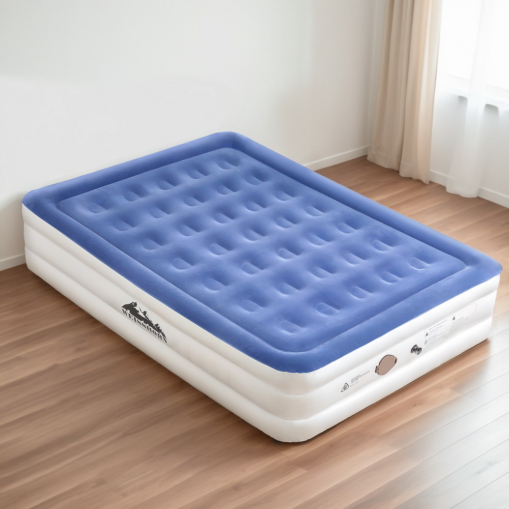 TEMU Weisshorn Air Mattress Queen Inflatable Bed 46cm Air Bed Cube