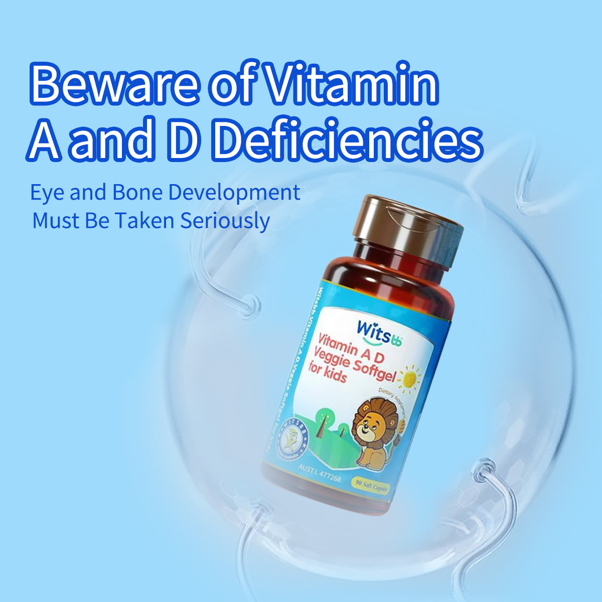 Vitamin AD Softgel (90 Capsules) - Image 2