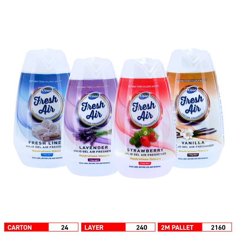 TEMU 2 Pk Fresh Freshener 170g Odours Fragrances Assorted