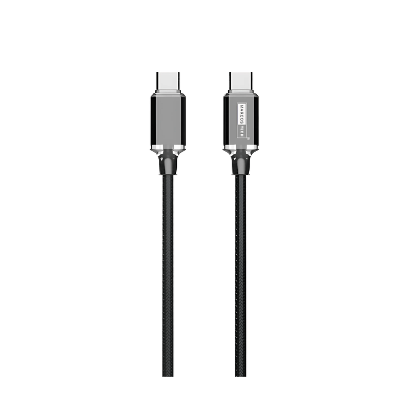 MARCOS TECH Turbo Core 100W USB-C Cable - Fast Charging TPE Braided Cord