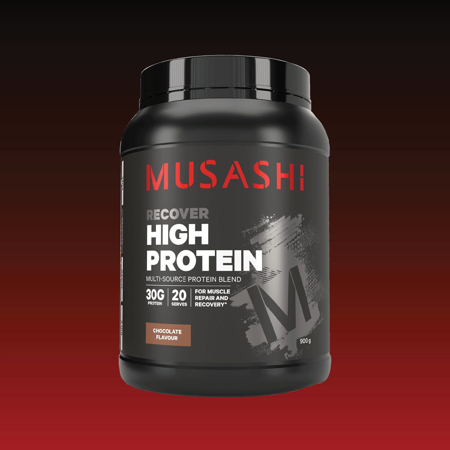 Musashi High Protein Chocolate Milkshake 900g