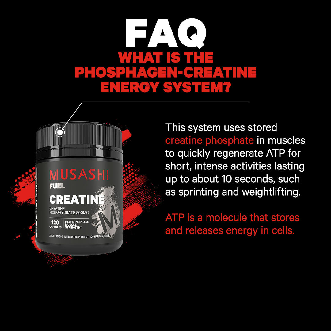 Musashi Creatine 120 Capsules