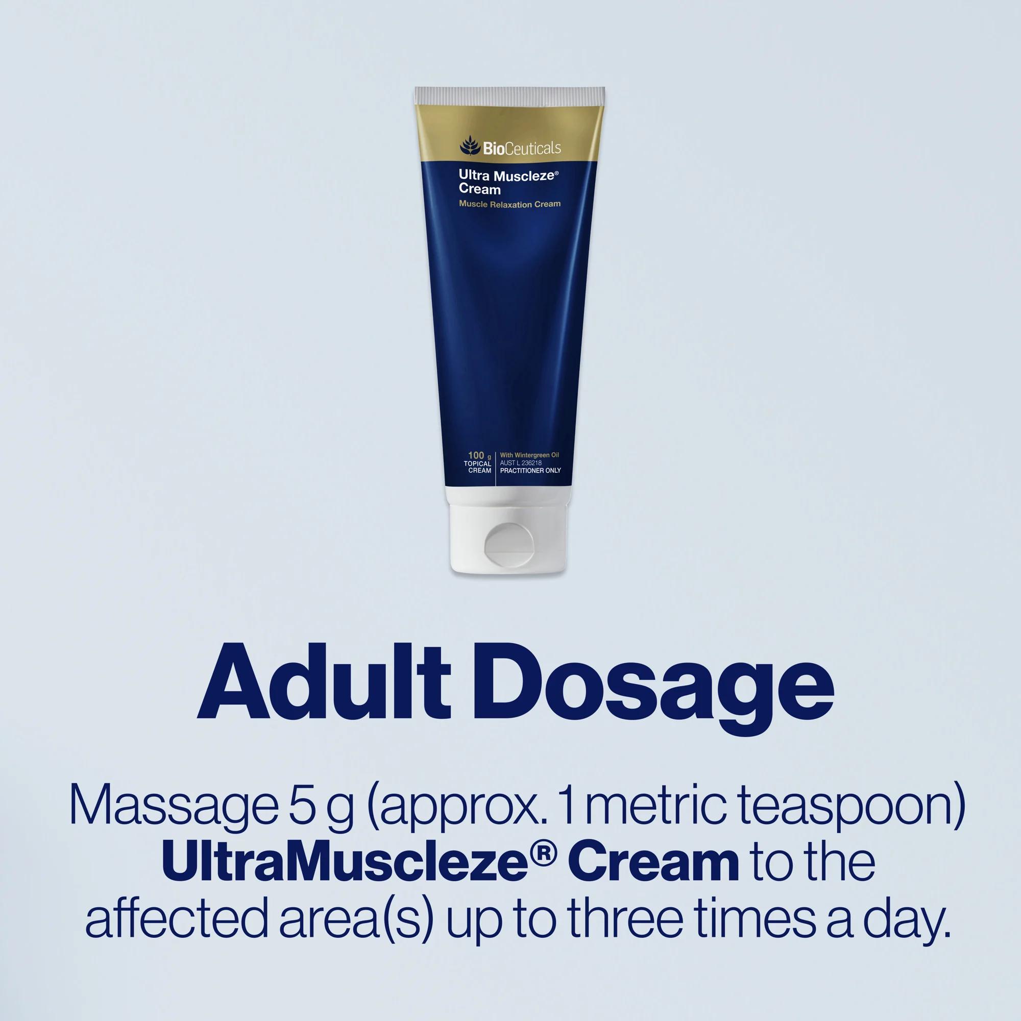BioCeuticals Ultra Muscleze Cream 100g
