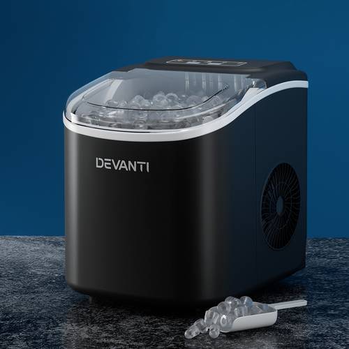 12kg ice maker machine w self cleaning portable 2lblack