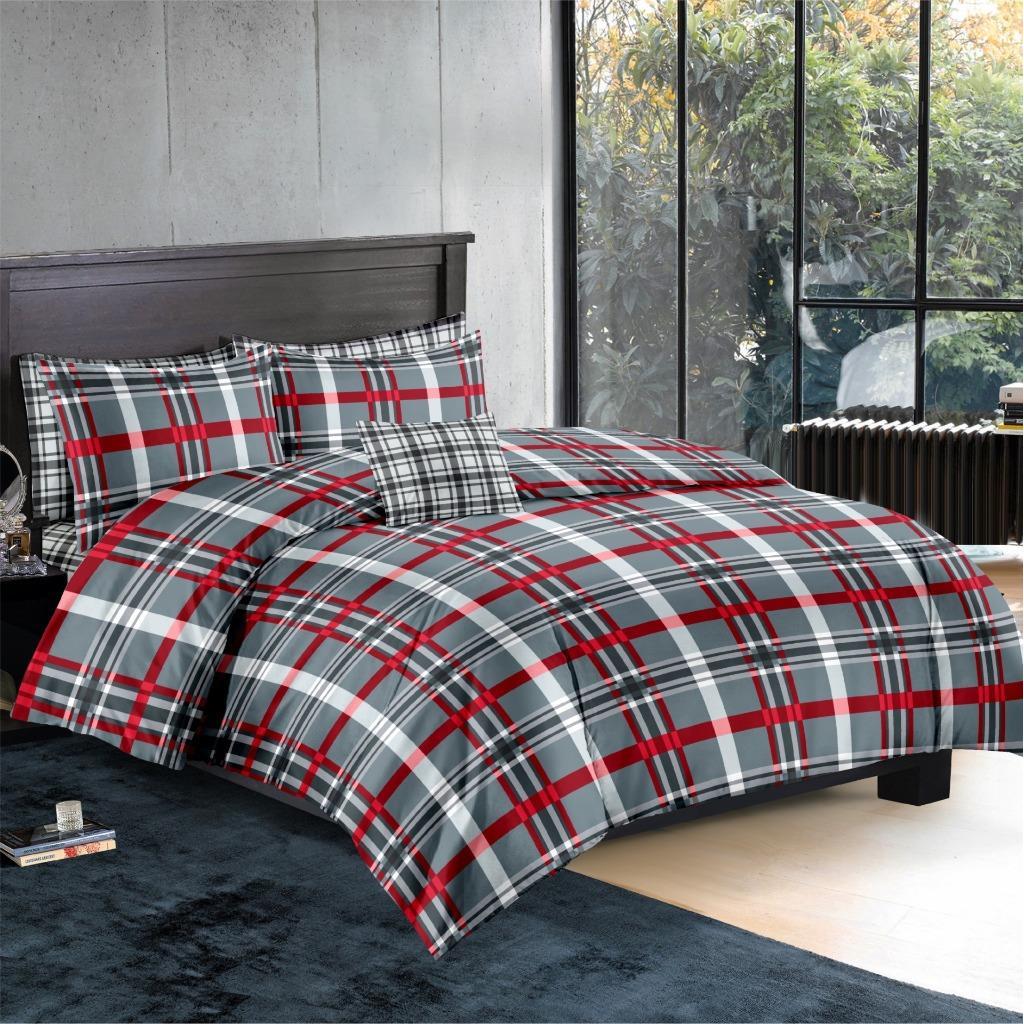 TEMU Prague Design Cotton Quilt Duvet Cover Set