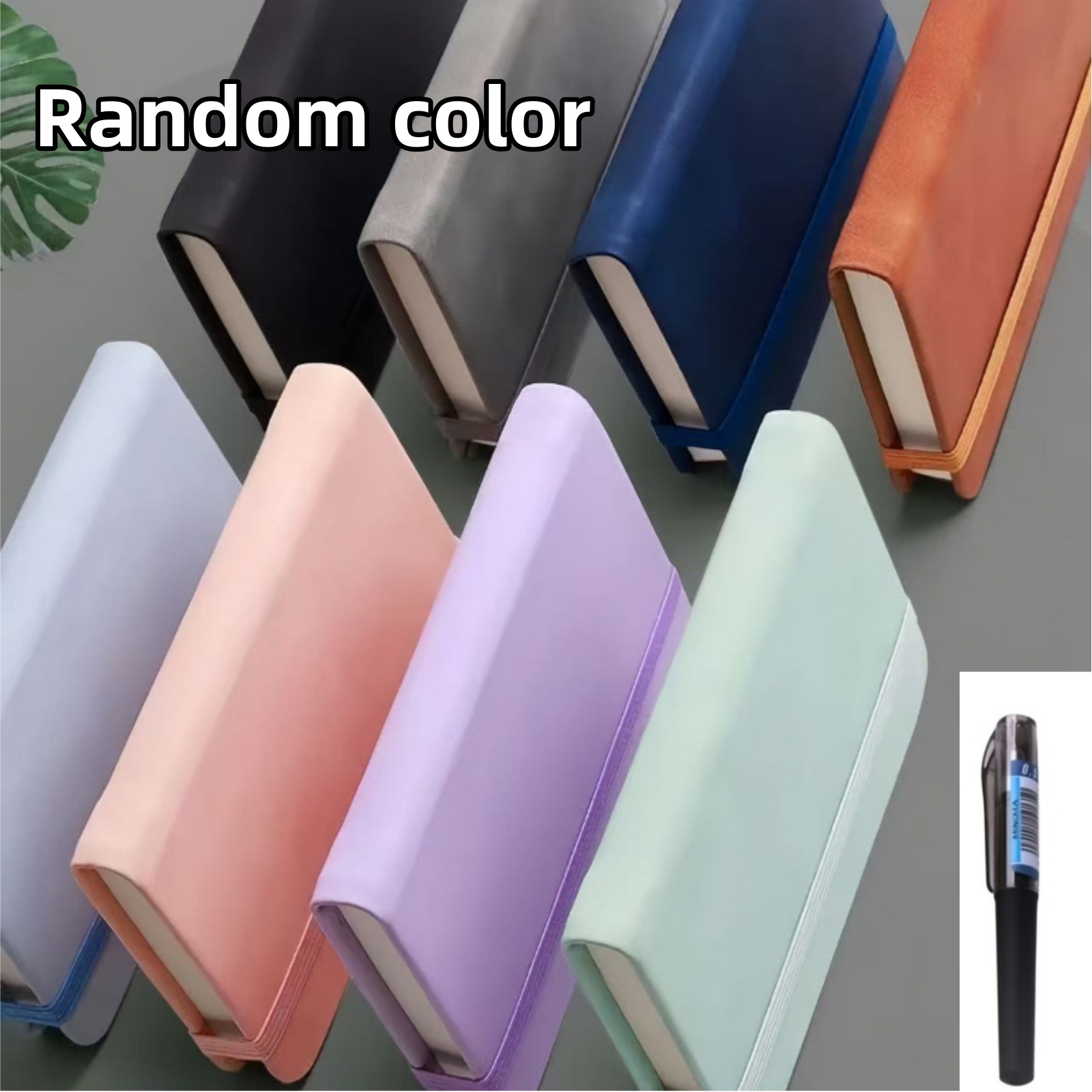 TEMU 20sets Mini Pocket Notebook With Elastic Closure And Matching Pens, Travel Set, Journal And Meeting Kit For Office, Notepad Memo Diary Planner