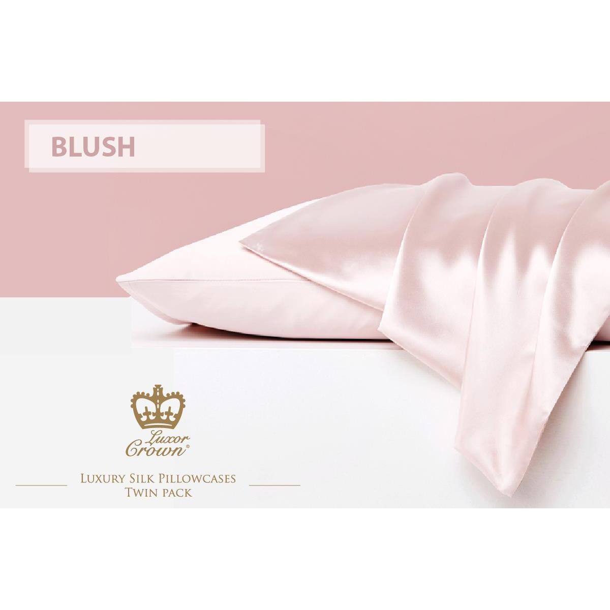 TEMU Crown Set Of 2 Pillowcases Blush